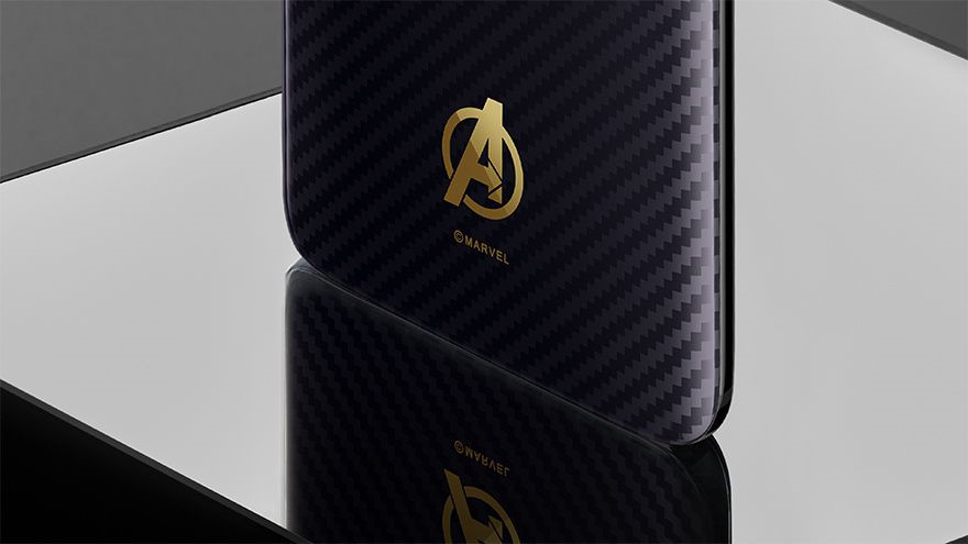Anh OnePlus 6 phien ban Avengers op lung Ironman hinh anh 3